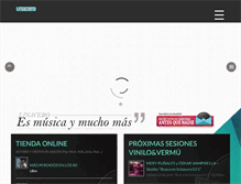 Tablet Screenshot of linacero.com